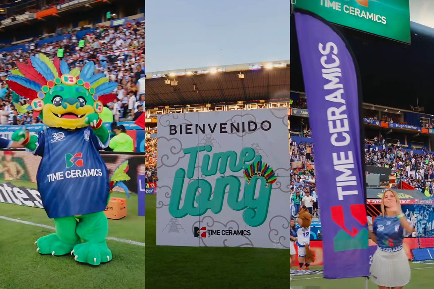 2-Time Ceramics Mexico has officially become the official strategic partner of C F Pachuca new